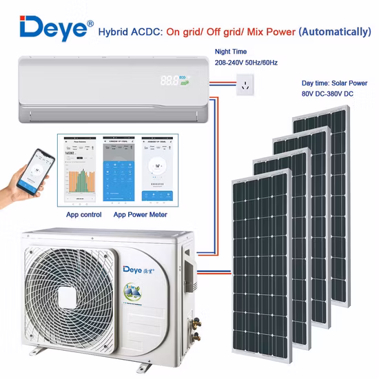 18000BTU DC off-Grid Solar Air Conditioner