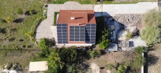 Rosen 5kw 10kwh Hybrid Solar Battery Power System on Grid off Grid Price
