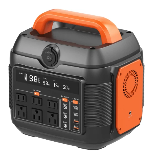Portable Power Station 576wh/600W 1000W Backup Lithium Battery Pure Sine Wave AC Outlet