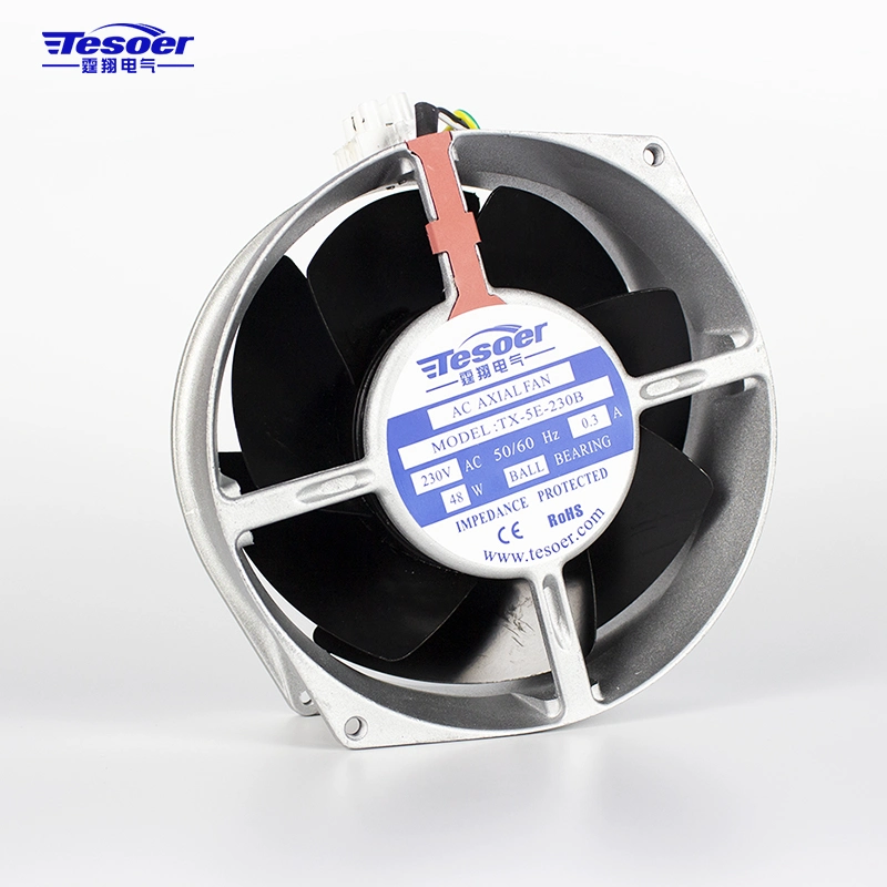 172X151X55mm Metal Impeller AC Axial Flow Cooling Fan Blowers Solar Air Conditioner (TX-5E)