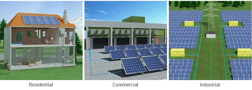 Complete Set 10kw 12kw 15kw 20kw 30kw 50kw 100kw PV Panel on off Grid Tied Energy Storage 10kVA Hybrid Solar Power System