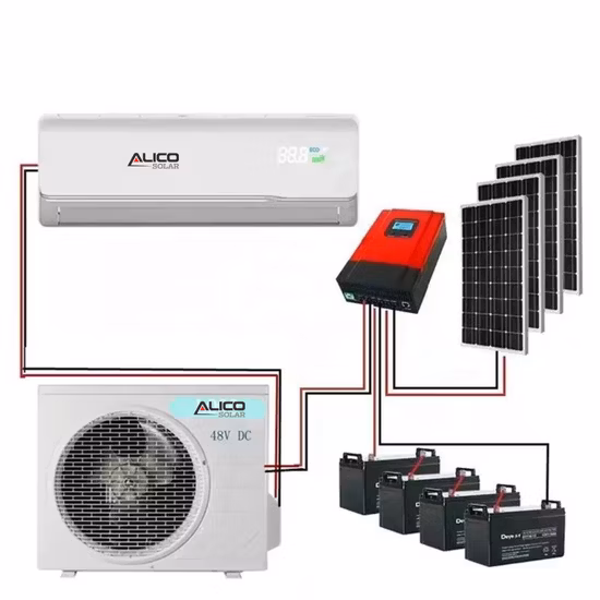 DC 48V 100% off Grid Solar Power Air Conditioner in Hybrid Solar Air Conditioners