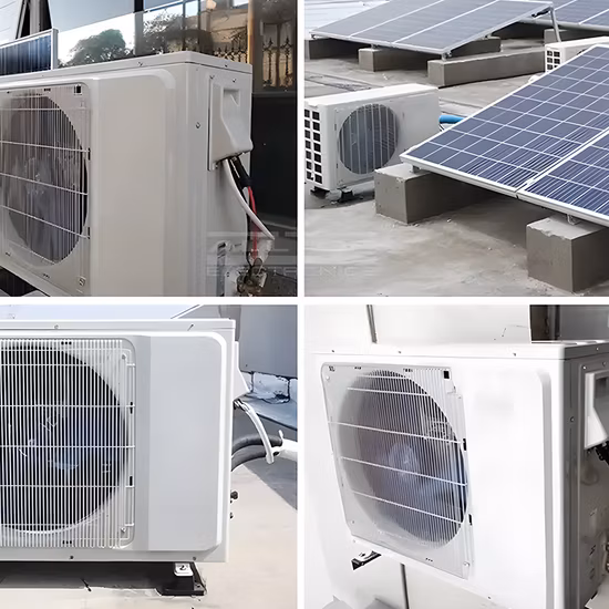 Solar Hybrid AC DC Split Air Conditioners for Home Room