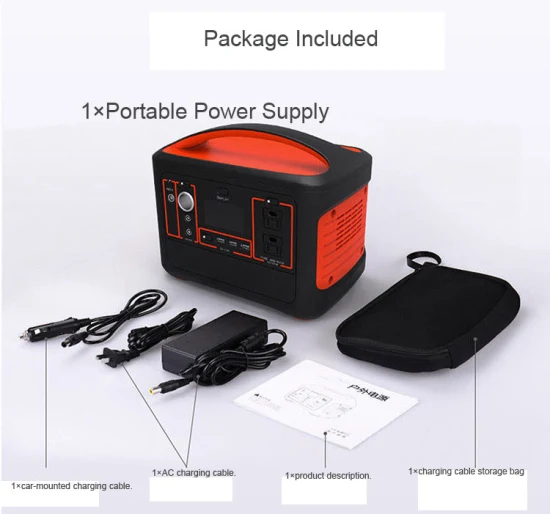 173000mAh/640wh Portable Power Supply Solar Power Generator Home Emergency Backup Battery 600W Portable Power Station
